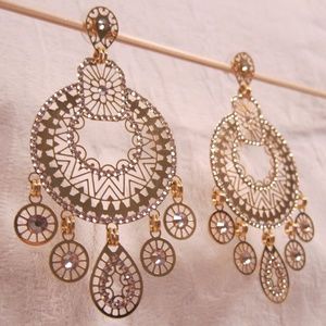 New! Gorgeous Leetal Kalmanson Swarvoski earrings